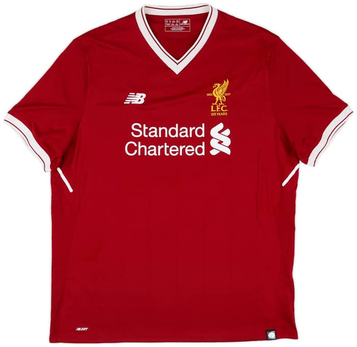 2017-18 Liverpool 125 Years Home Shirt Firmino #9 - 8/10 - (XL)