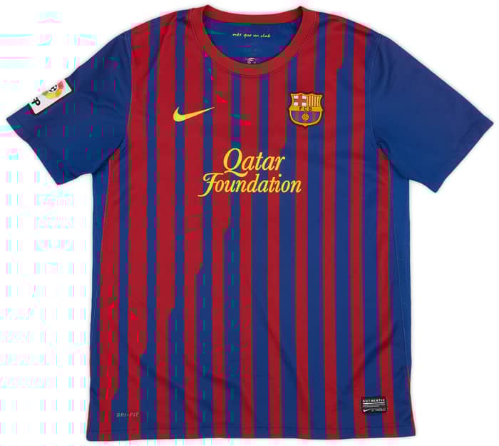 2011-12 Barcelona Home Shirt - 5/10 - (XL.Boys)