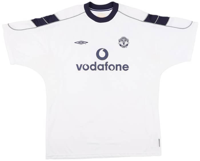 2000-01 Manchester United Away Shirt Beckham #7 - 7/10 - (XXL)