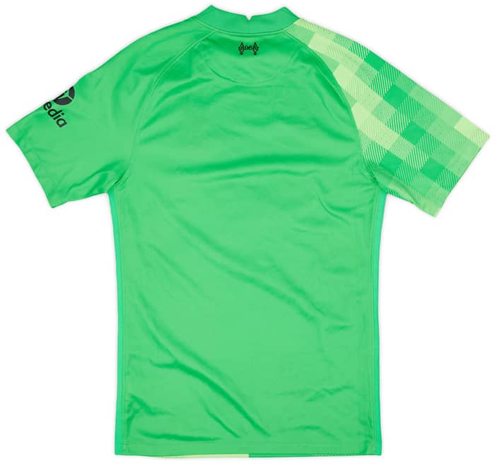 2021-22 Liverpool GK S/S Shirt - 9/10 - (XS)