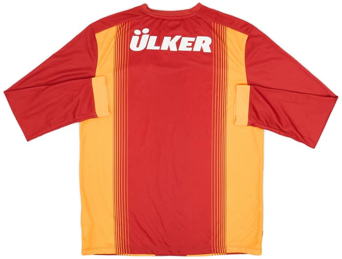2014-15 Galatasaray Home L/S Shirt - 9/10 - (L)