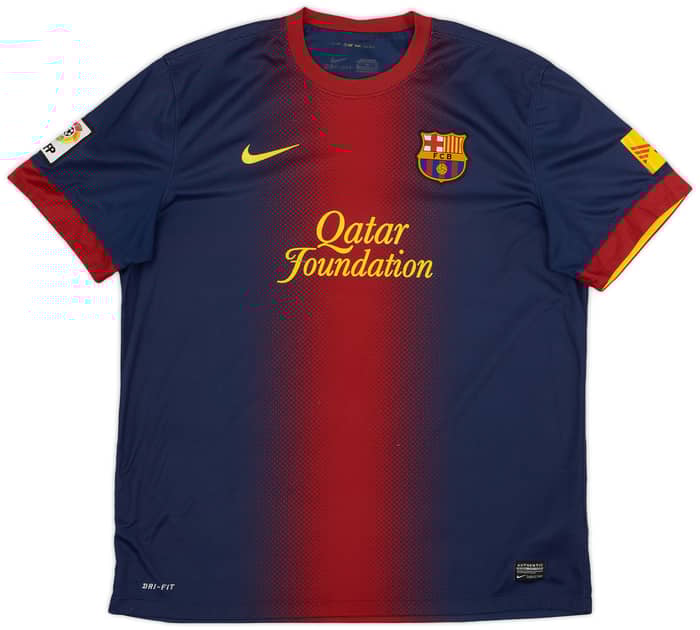 2012-13 Barcelona Home Shirt Messi #10 - 6/10 - (XL)
