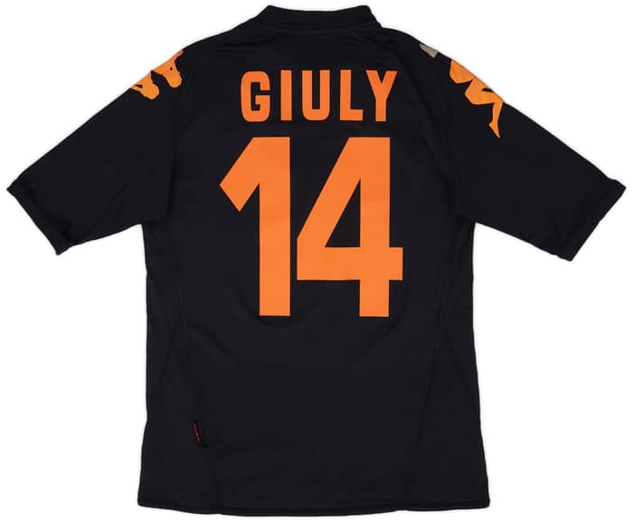 2007-08 Roma Third Shirt Giuly #14 - 6/10 - (XL)