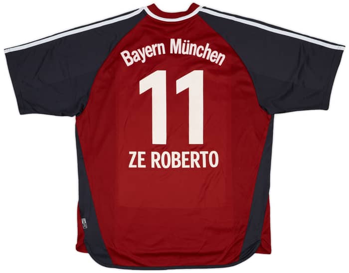 2002-03 Bayern Munich Home Shirt Ze Roberto #11 - 8/10 - (XL)
