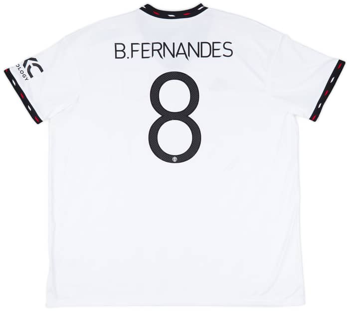 2022-23 Manchester United Away Shirt B.Fernandes #8 - 8/10 - (3XL)