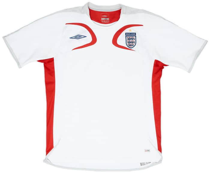 2005-06 England Umbro Training Shirt - 7/10 - (L)