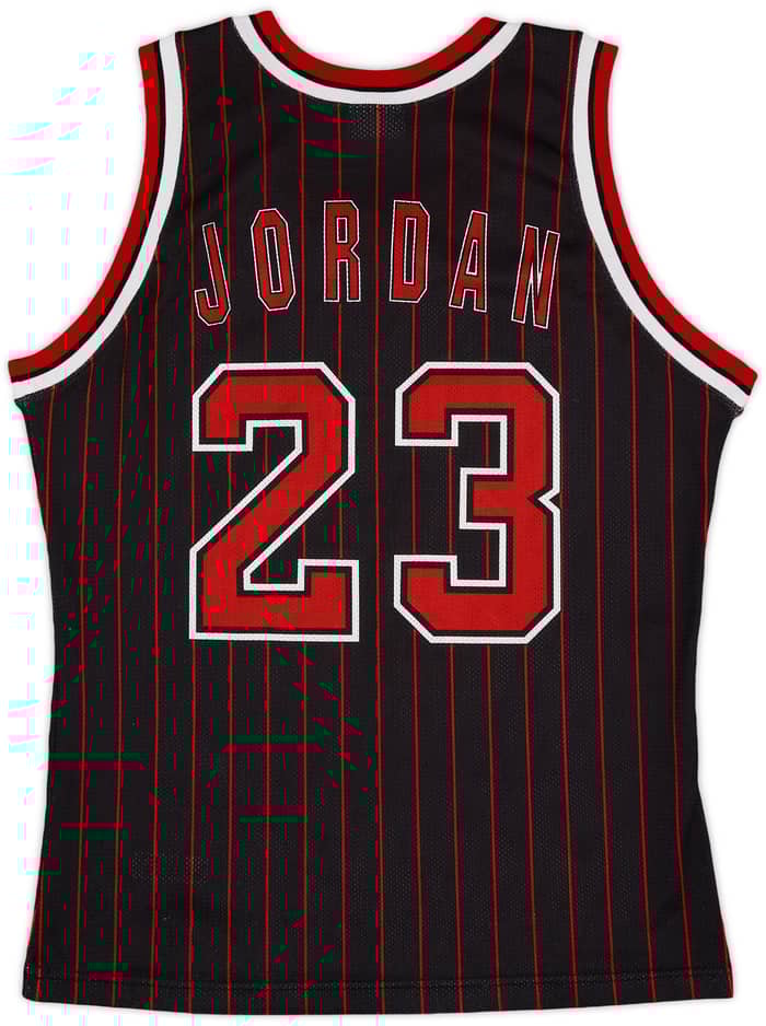 1995-97 Chicago Bulls Jordan #23 Champion Alternate Jersey - 9/10 - (XS)