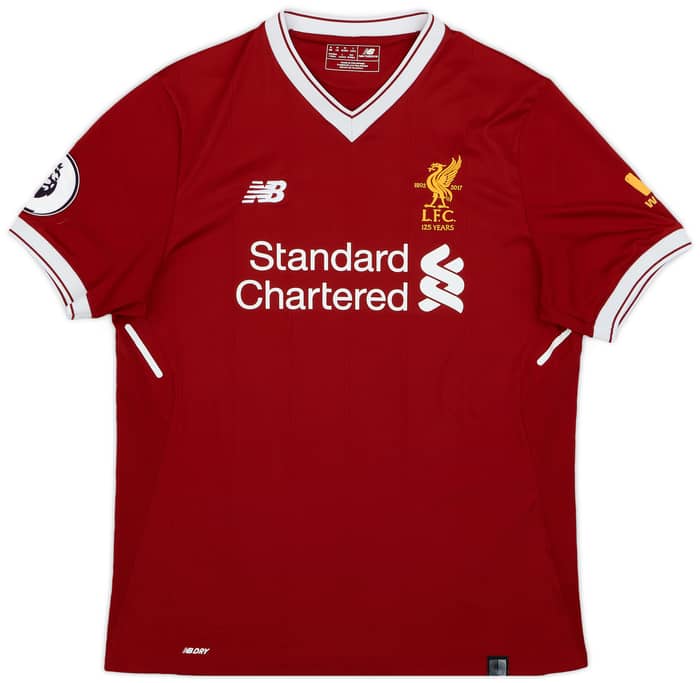 2017-18 Liverpool 125 Years Home Shirt Alberto. M #18 - 7/10 - (M)