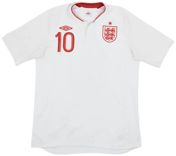 2012-13 England Home Shirt Rooney #10 - 6/10 - (M)