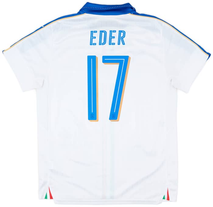 2016-17 Italy Away Shirt Eder #17 - 9/10 - (L)
