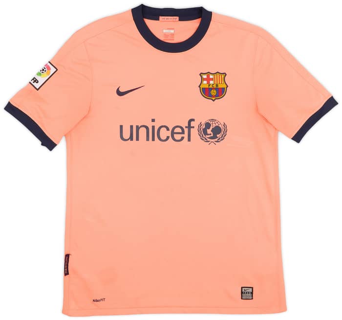 2009-10 Barcelona Away Shirt Messi #10 - 6/10 - (M)