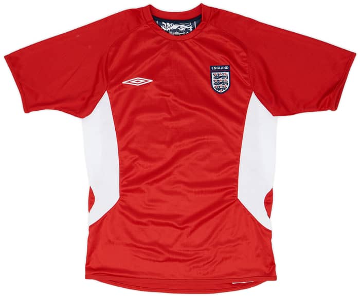 2005-06 England Umbro Training Shirt - 9/10 - (S)