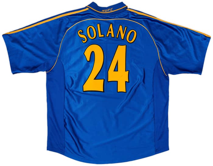 1998-99 Newcastle Away Shirt Solano #24 - 6/10 - (XXL)