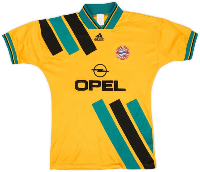 1993-96 Bayern Munich Away Shirt Klinsmann #18 - 7/10 - (S)