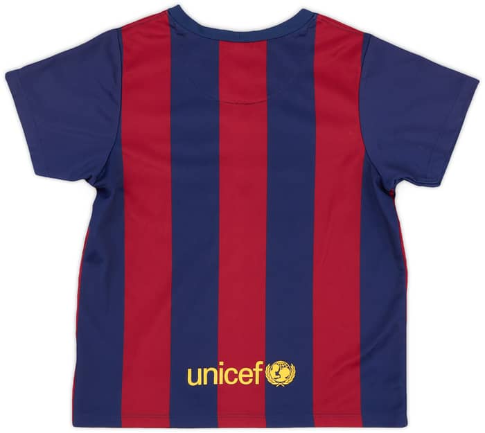 2014-15 Barcelona Home Shirt - 9/10 - (S.Boys)