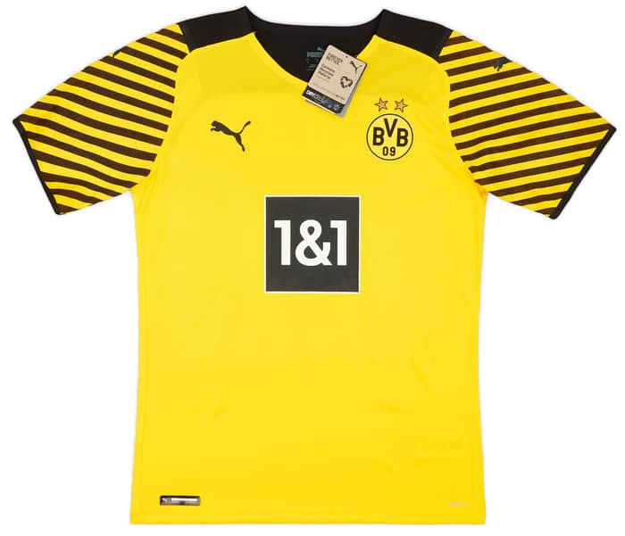 2021-22 Borussia Dortmund Player Issue Home Shirt Bellingham #22