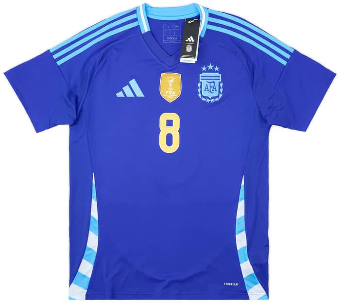 2024-25 Argentina Away Shirt E.Fernandez #8