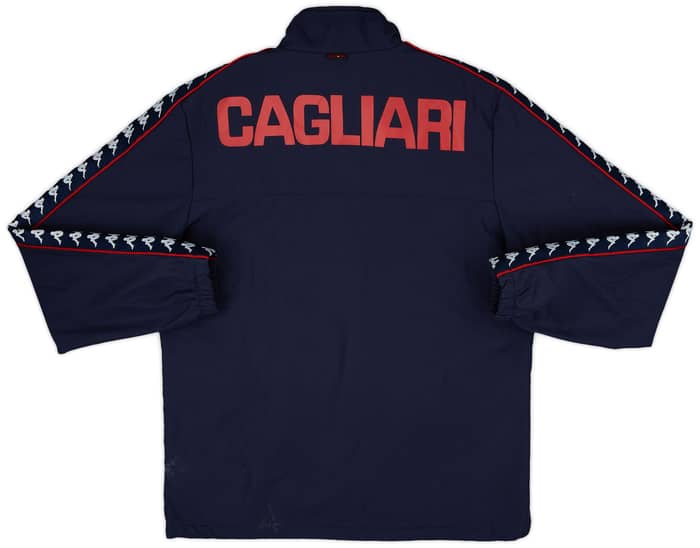 2014-15 Cagliari Kappa Track Jacket - 6/10 - (XL)