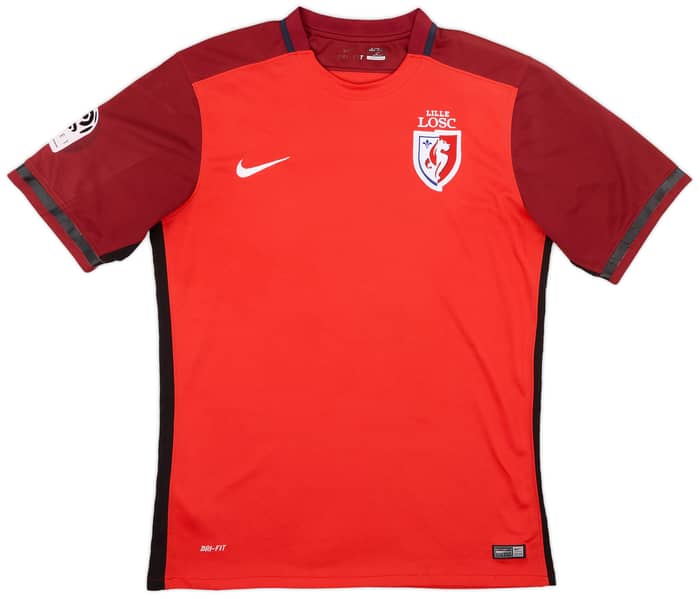 2015-16 Lille Home Shirt Boufal #7 - 6/10 - (M)