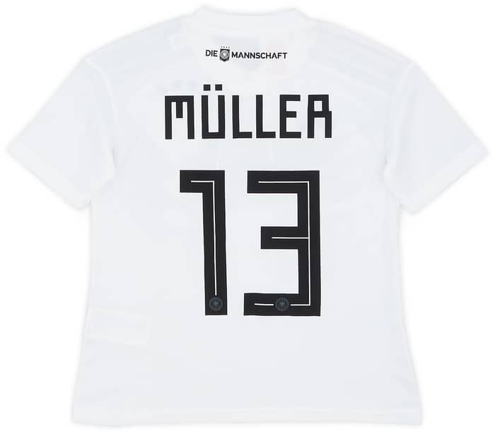 2018-19 Germany Home Shirt Muller #13- 9/10 - (XS.Boys)