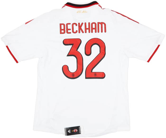 2009-10 AC Milan Player Issue Away Shirt Beckham #23 (XL)