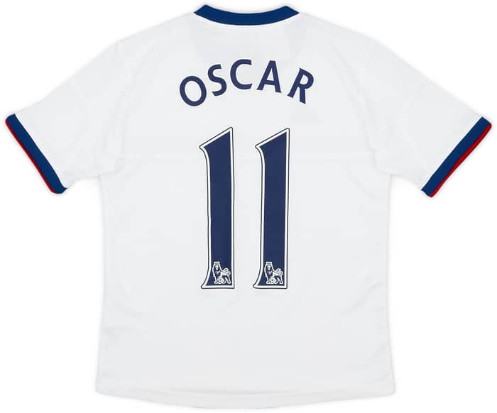 2013-14 Chelsea Away Shirt Oscar #11 - 6/10 - (S.Boys)