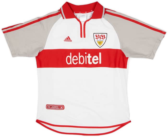2000-02 Stuttgart Home Shirt Pinto #33 - 7/10 - (XL.Boys)