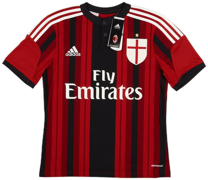 2014-15 AC Milan Home Shirt Montolivo #18 (L.Boys)