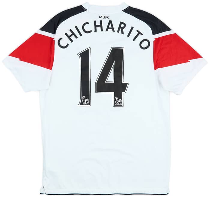 2010-12 Manchester United Away Shirt Chicharito #14 - 6/10 - (S)
