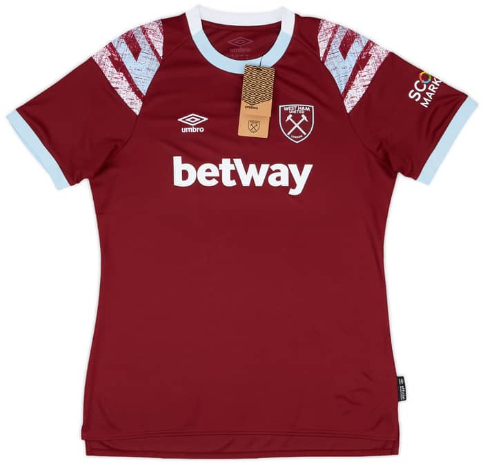 2022-23 West Ham Home Shirt (Women's)