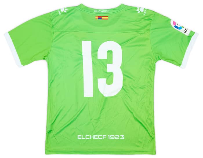 2017-18 Elche GK Shirt #13 (S)