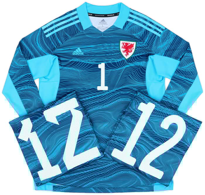 2021-22 Wales Women's Player Issue GK Shirt # - 9/10