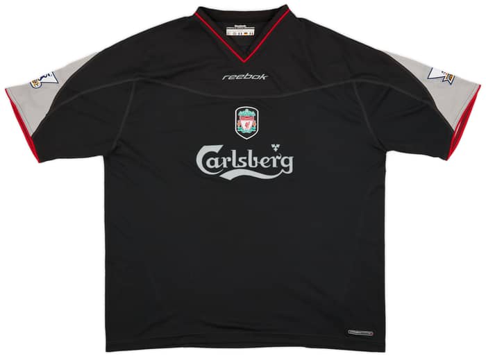 2002-04 Liverpool Away Shirt Hamann #16 - 8/10 - (XL)