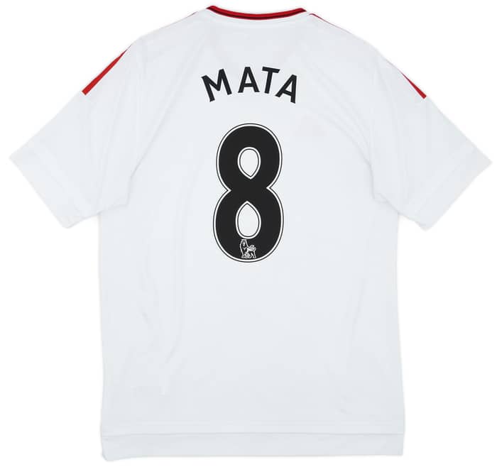 2015-16 Manchester United Away Shirt Mata #8 - 8/10 - (M)