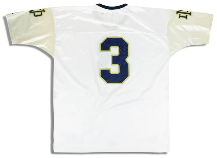 1995-97 Notre Dame Fighting Irish Powlus #3 Champion Jersey (Away) XL