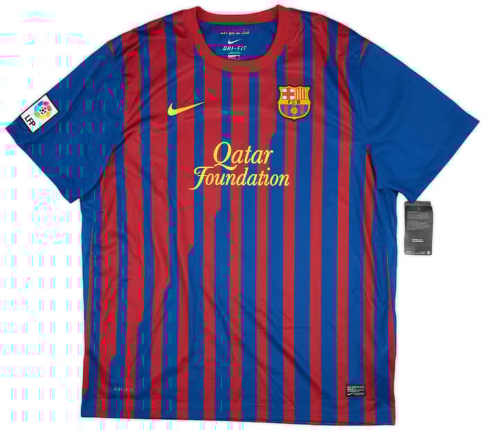 2011-12 Barcelona Home Shirt Messi #10 (XXL)