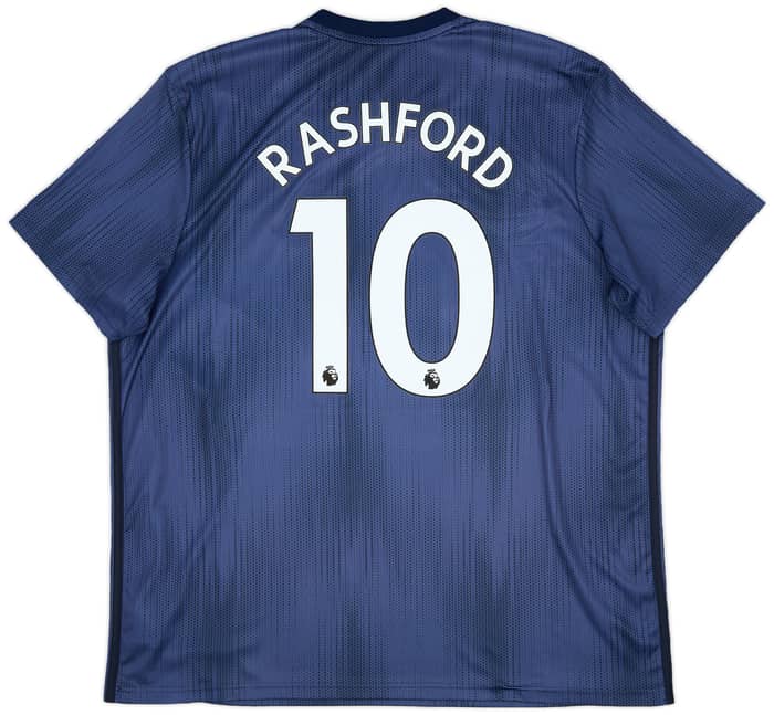 2018-19 Manchester United Third Shirt Rashford #10 - 10/10 - (XXL)