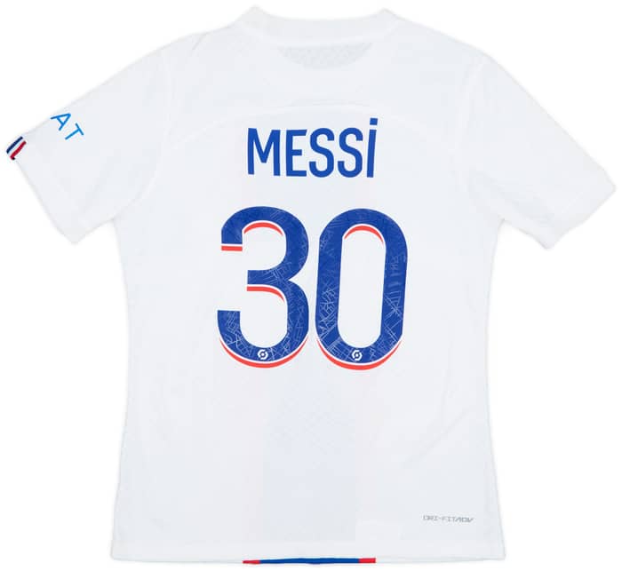2022-23 Paris Saint-Germain Authentic Third Shirt Messi #30 - 9/10 - (S)
