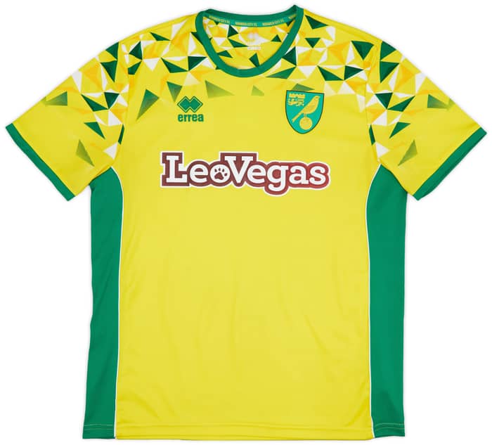2018-19 Norwich Home Shirt - 6/10 - (XL)