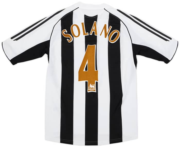 2005-07 Newcastle Home Shirt Solano #4 - 7/10 - (S)