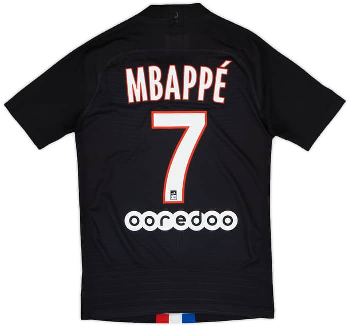 2019-20 Paris Saint-Germain Authentic Fourth Shirt Mbappe #7 - 7/10 - (XS)
