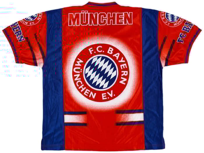 1990s Bayern Munich Nutmeg Graphic Shirt - 9/10 - (M)