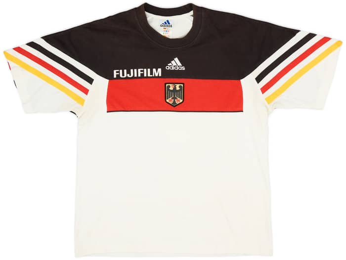 1996-00 Germany Olympics adidas Cotton Tee - 8/10 - (M/L)