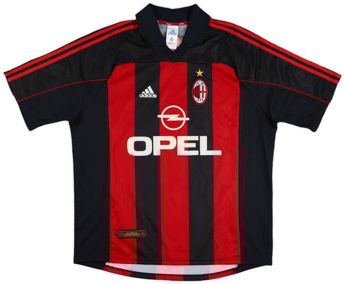 2000-02 AC Milan Home Shirt J.Cesar #13 - 5/10 - (XL)