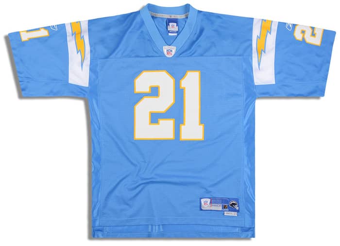 2005-06 San Diego Chargers Tomlinson #21 Reebok Premier Jersey (Alternate) XXL