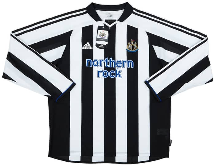 2003-05 Newcastle Home L/S Shirt Shearer #9 (XL)