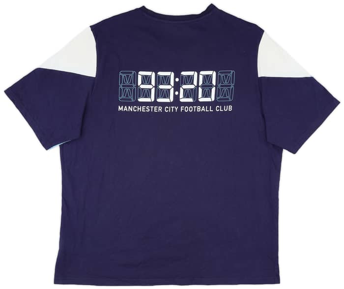 2021-22 Manchester City Puma Cotton Tee - 8/10 - (XL)