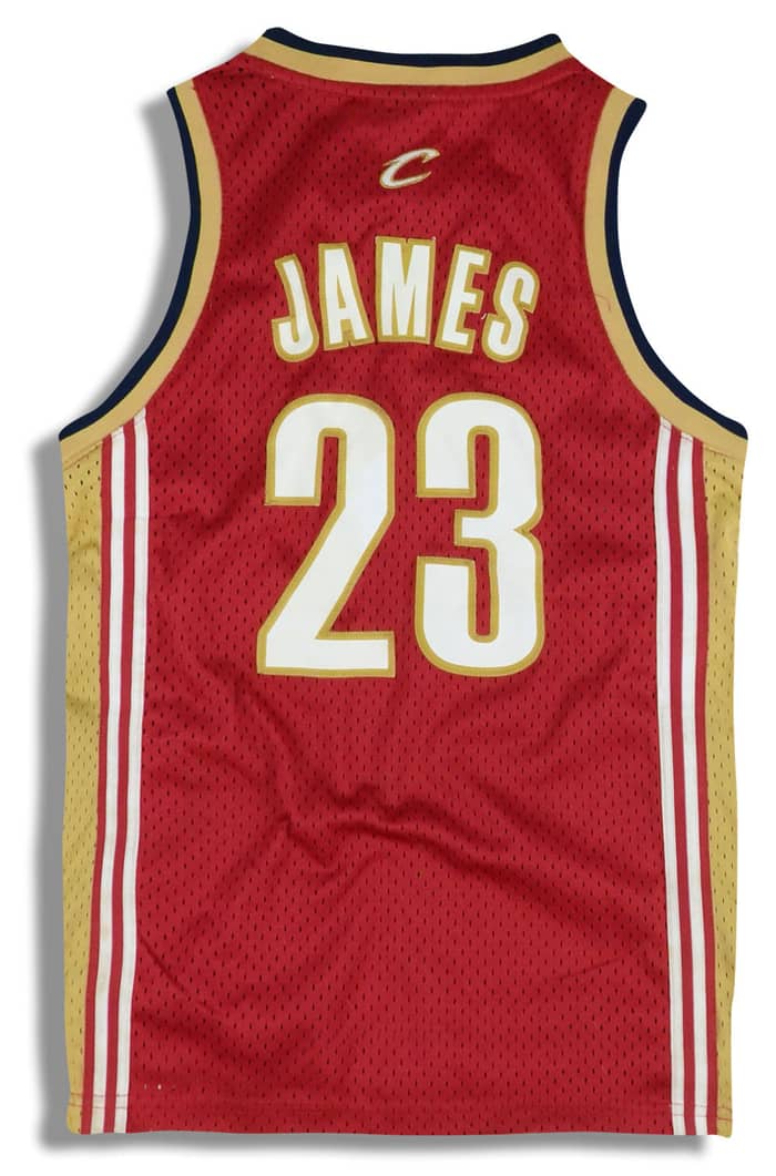 2006-10 Cleveland Cavaliers James #23 adidas Swingman Jersey (Away) Y