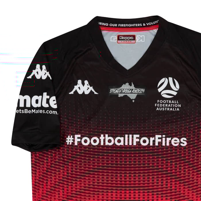 2020 Football for Fires Fire Fighters All Stars Shirt