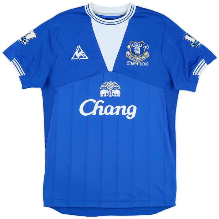 2009-10 Everton Home Shirt Cahill #17 - 7/10 - (XL.Boys)